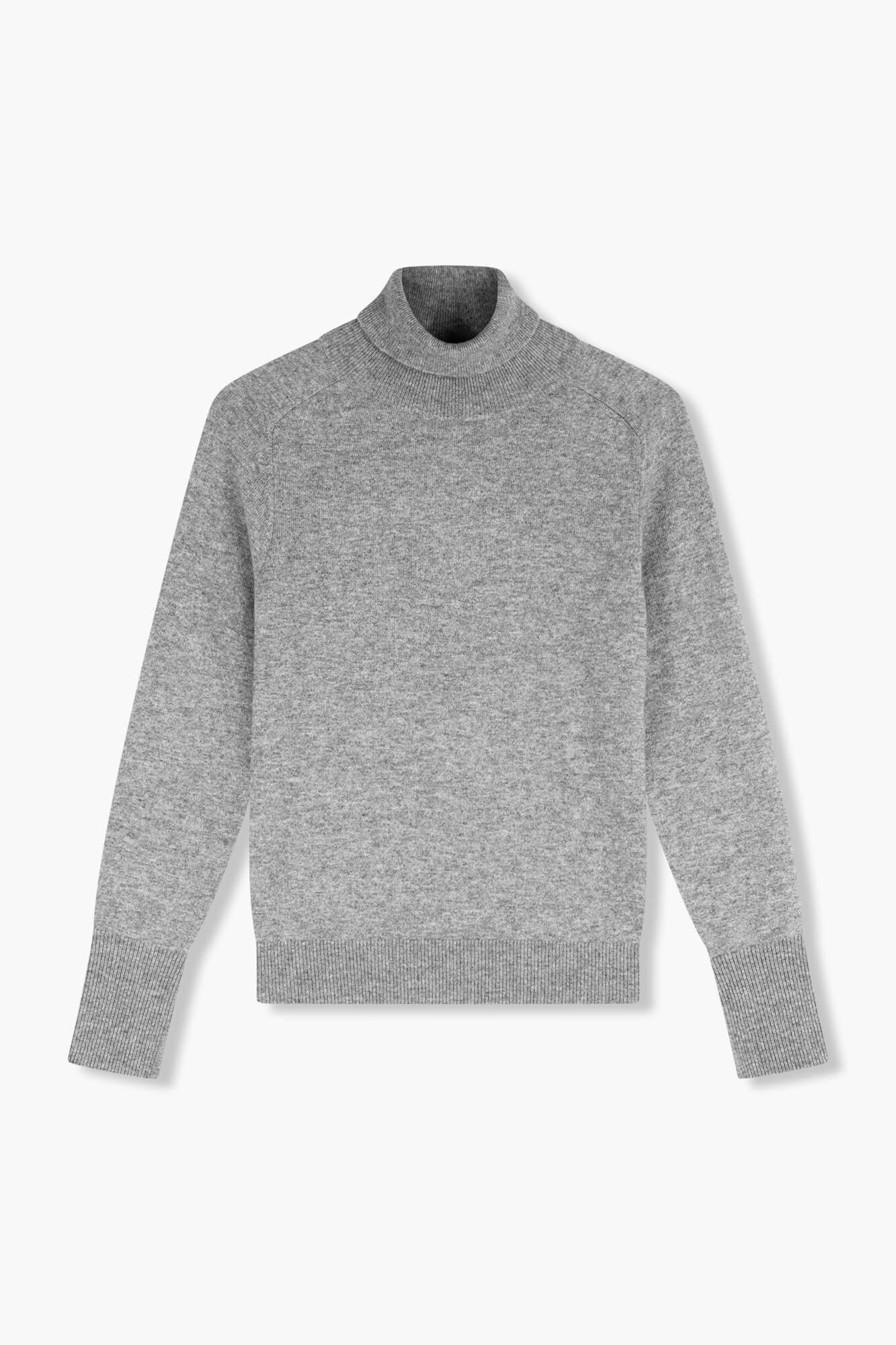 Cashmere trui grijs dames sale