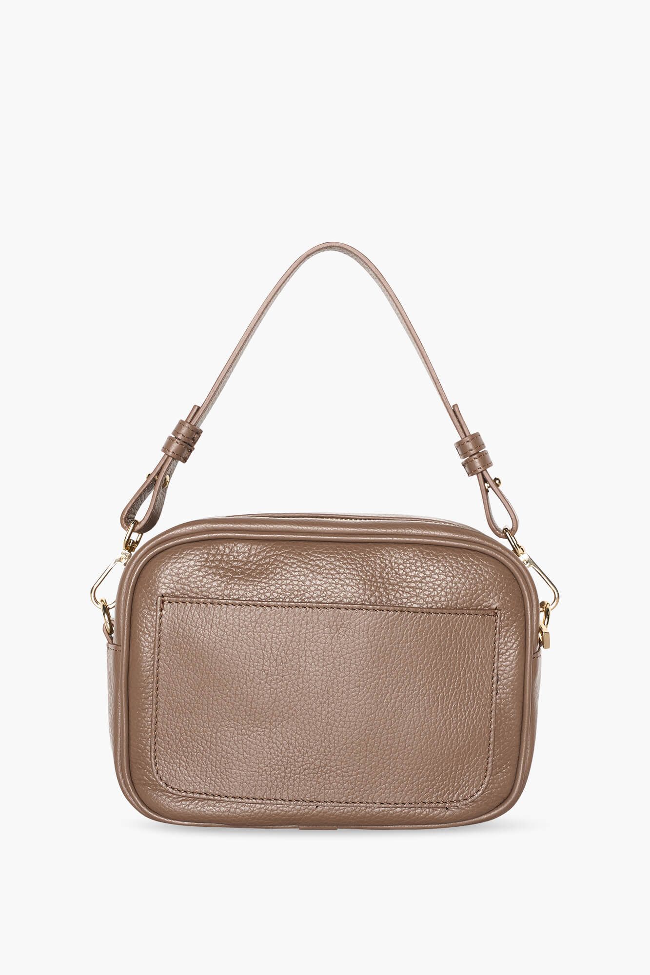 Leren Crossbody Dames Bruce Cognac Shop tassen bij JANICE